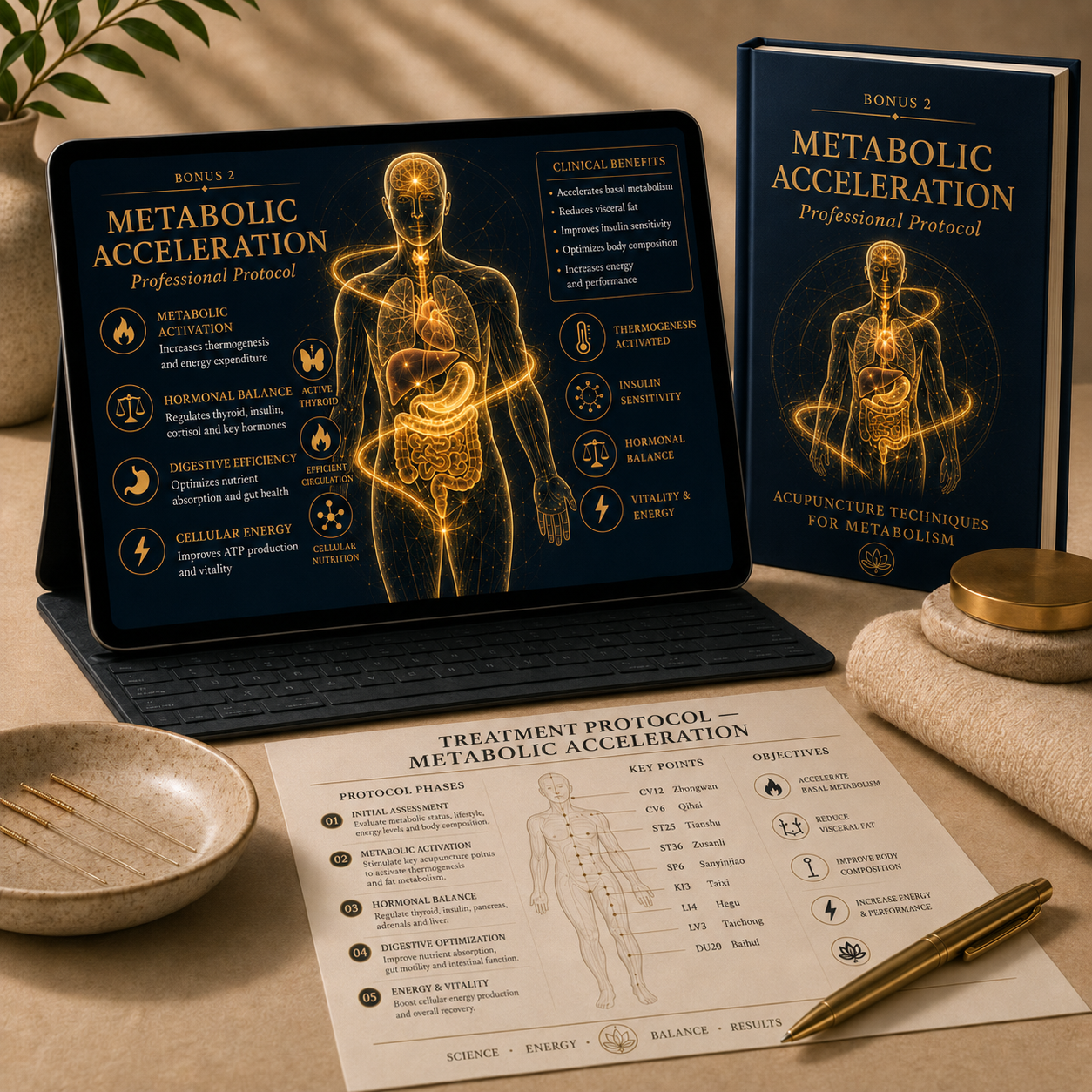 120 Acupuncture Protocols™ — Complete Clinical Pack (5 Bonuses + 2 Super Bonuses)