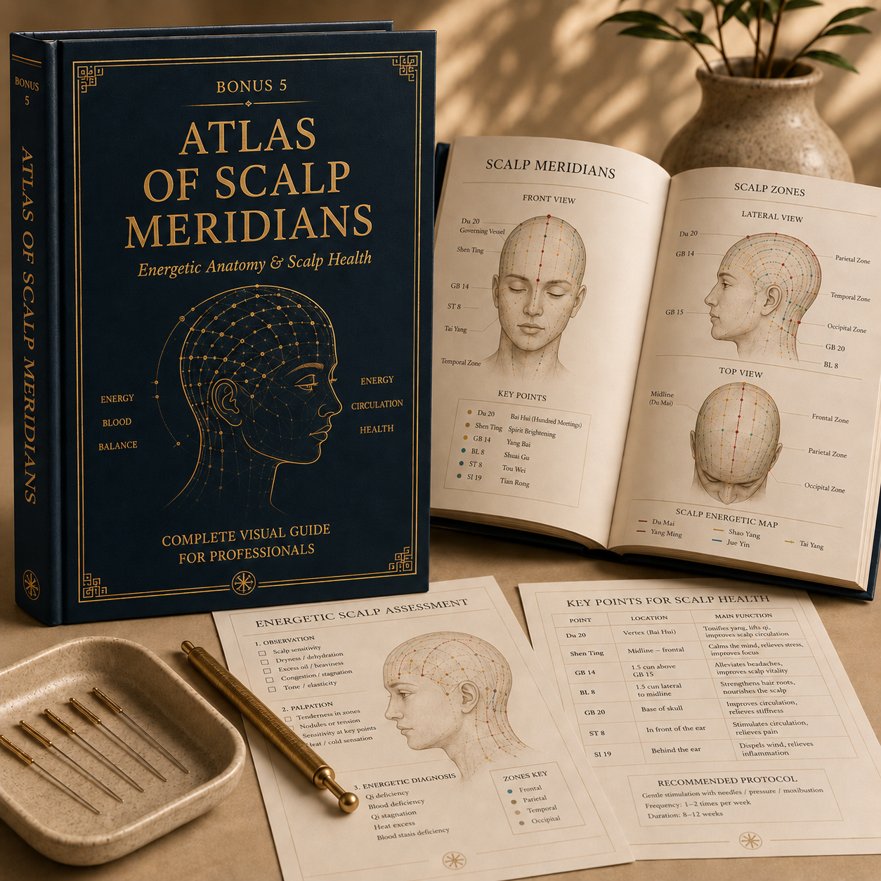 120 Acupuncture Protocols™ — Complete Clinical Pack (5 Bonuses + 2 Super Bonuses)