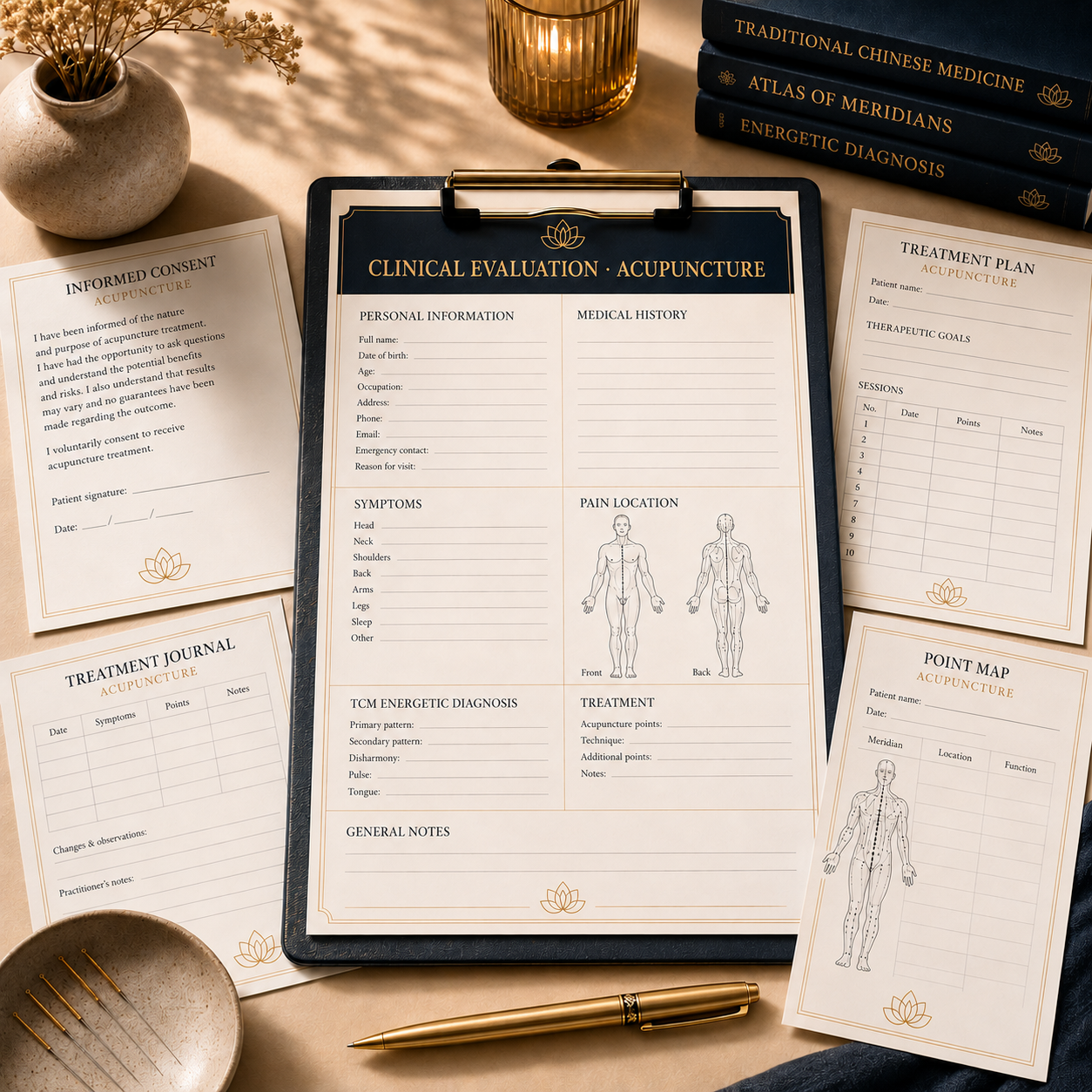 120 Acupuncture Protocols™ — Complete Clinical Pack (5 Bonuses + 2 Super Bonuses)